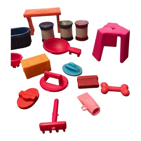 VTG Breyer Mini Whinnies Lot of 5 Horses Appaloosa Shetland Pony + Accessories - Picture 15 of 16